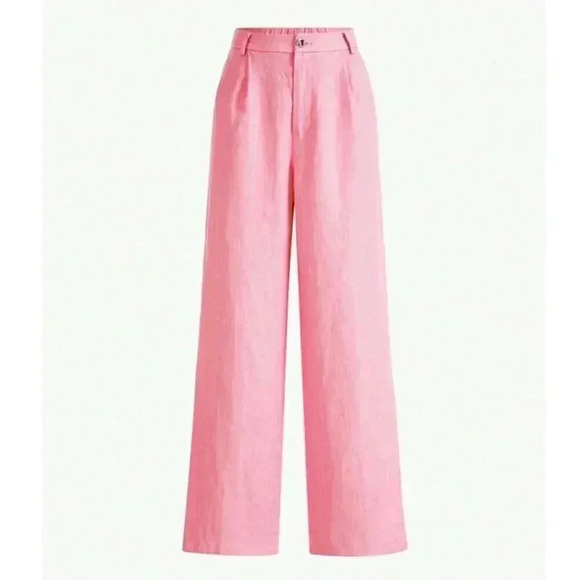 PREMIUM SOLID FOLD PLEATED STRAIGHT LEG SUIT PANTS - Picture 12 of 12